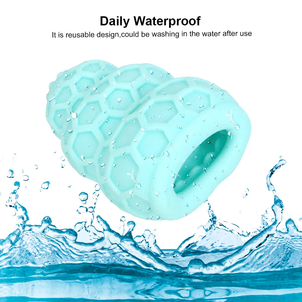 Masturbateur masculin, œuf vaginal, massage du pénis, jouet pour adulte, exercice du gland, fellation, jouets sexuels extensibles en silicone pour hommes