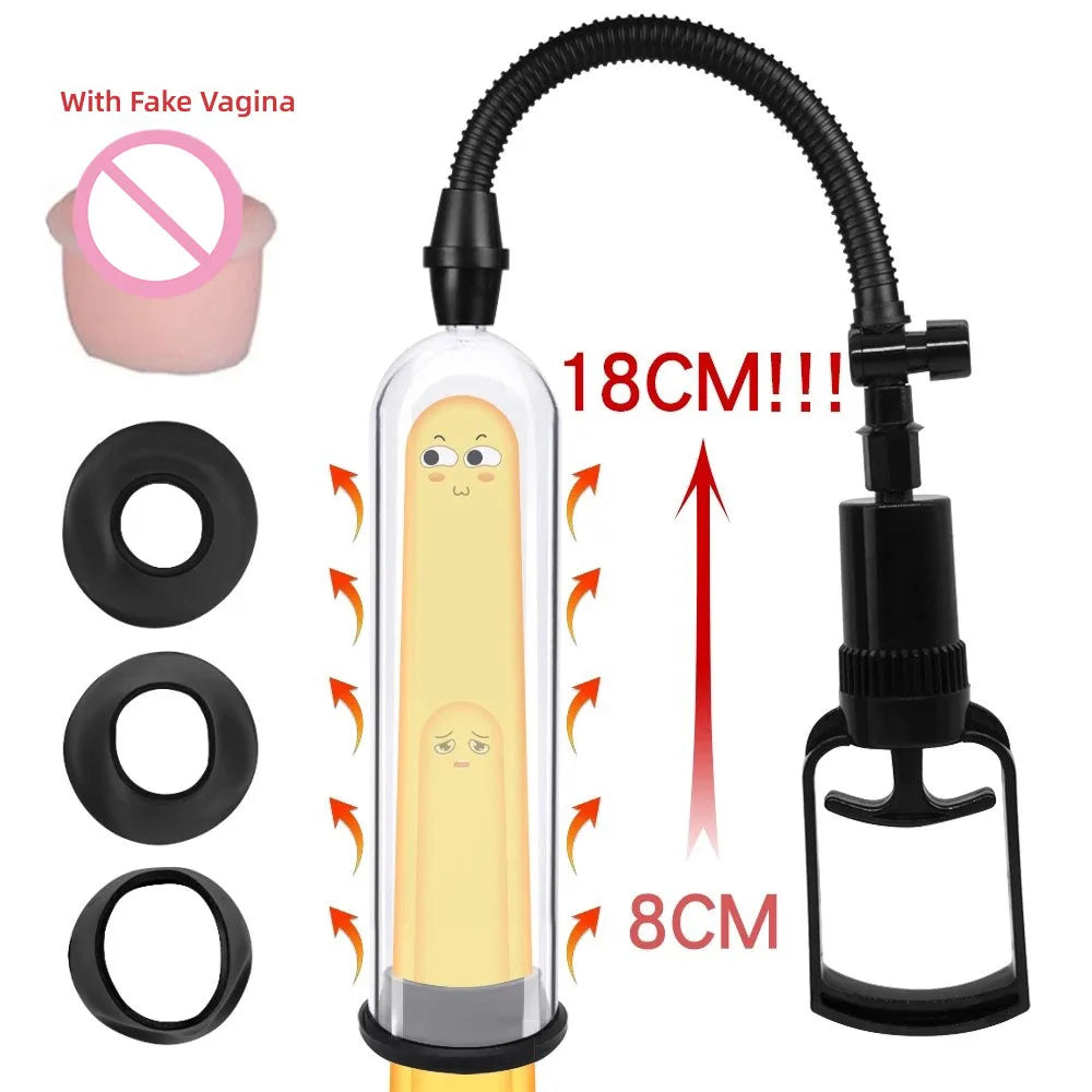 BDSM - Machine sexuelle pour hommes, tasse de masturbation, agrandisseur de pénis manuel, équipement de masturbation, machine, jouets sexuels, simulation de vagin, produit pour adultes