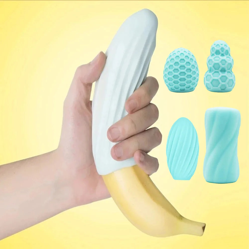 Masturbateur masculin, œuf vaginal, massage du pénis, jouet pour adulte, exercice du gland, fellation, jouets sexuels extensibles en silicone pour hommes