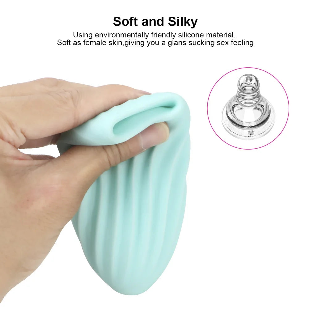 Masturbateur masculin, œuf vaginal, massage du pénis, jouet pour adulte, exercice du gland, fellation, jouets sexuels extensibles en silicone pour hommes