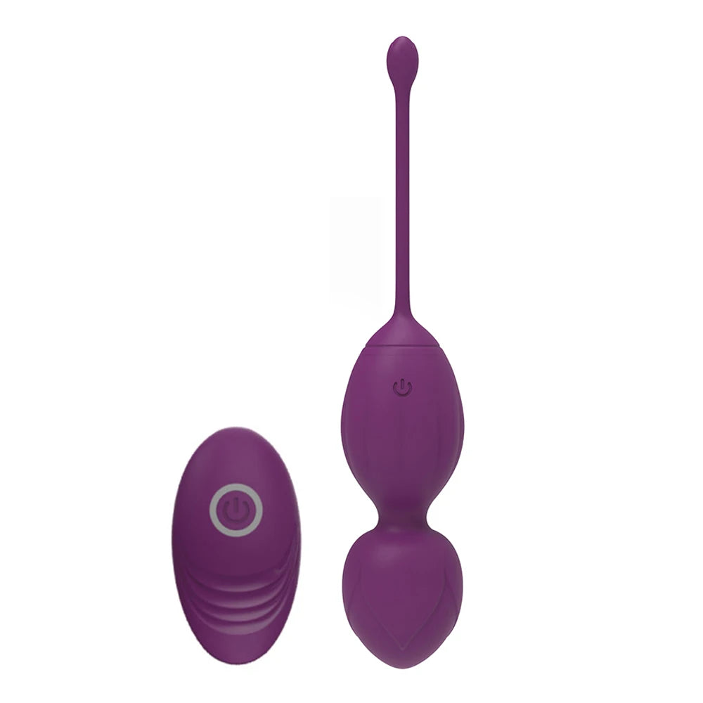 Culotte portable, œufs vibrants, boule vaginale, 10 vitesses, télécommande sans fil, boule de Geisha Kegel, exercice de massage pour resserrer le vagin