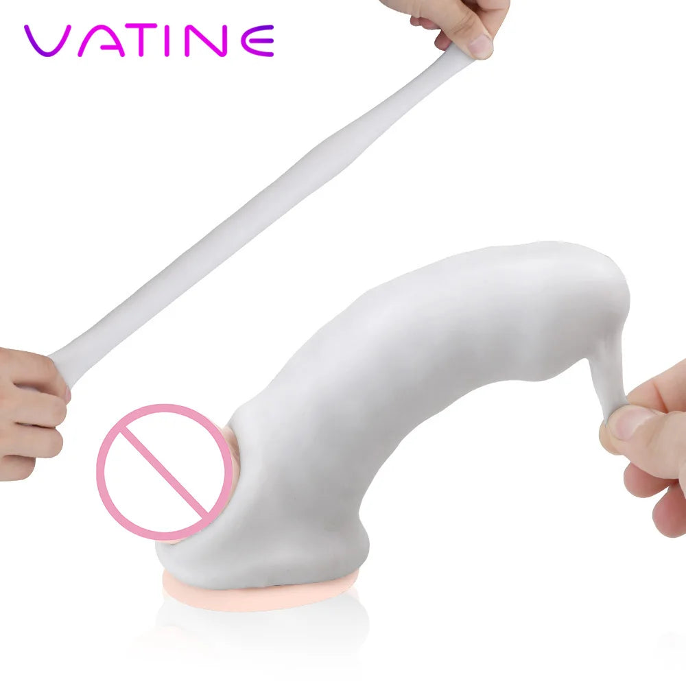 Masturbateur masculin VATINE, jouet sexuel pour homme, masseur vaginal, stimulation du gland masculin, appareil de poche pour pénis longue durée