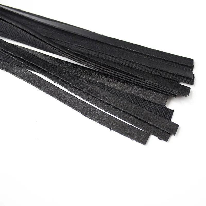DBSM - Fouet d'esclave érotique en cuir avec pompon, jeux pour adultes, BDSM, bondage, jouets sexuels pour femmes, harnais, fouet, fessée, contraintes de bondage pour couples