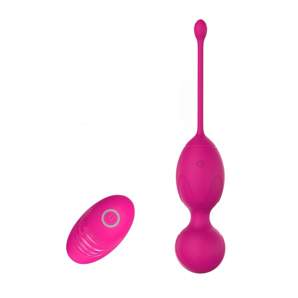 Culotte portable, œufs vibrants, boule vaginale, 10 vitesses, télécommande sans fil, boule de Geisha Kegel, exercice de massage pour resserrer le vagin