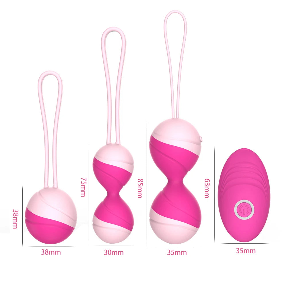 Boules de Kegel vibrantes, œuf vibrant, jouets sexuels pour femmes, télécommande, exercice vaginal serré, Ben Wa Geisha, jouets sexuels pour rétrécir les muscles