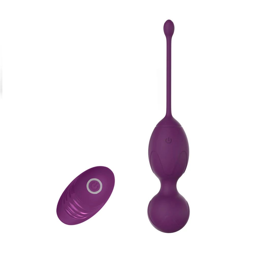 Culotte portable, œufs vibrants, boule vaginale, 10 vitesses, télécommande sans fil, boule de Geisha Kegel, exercice de massage pour resserrer le vagin