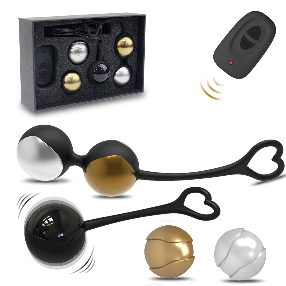 Boules de Kegel vibrantes, œuf vibrant, jouets sexuels pour femmes, télécommande, exercice vaginal serré, boules de Geisha Ben Wa, rétrécissement musculaire