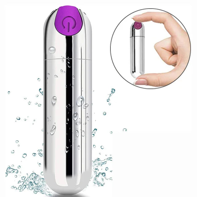 Sextoy -vMini vibromasseur Bullet à 10 vitesses, chargement USB, masseur vaginal et anal pour femme, jouets sexuels pour adultes, stimulateur de clitoris