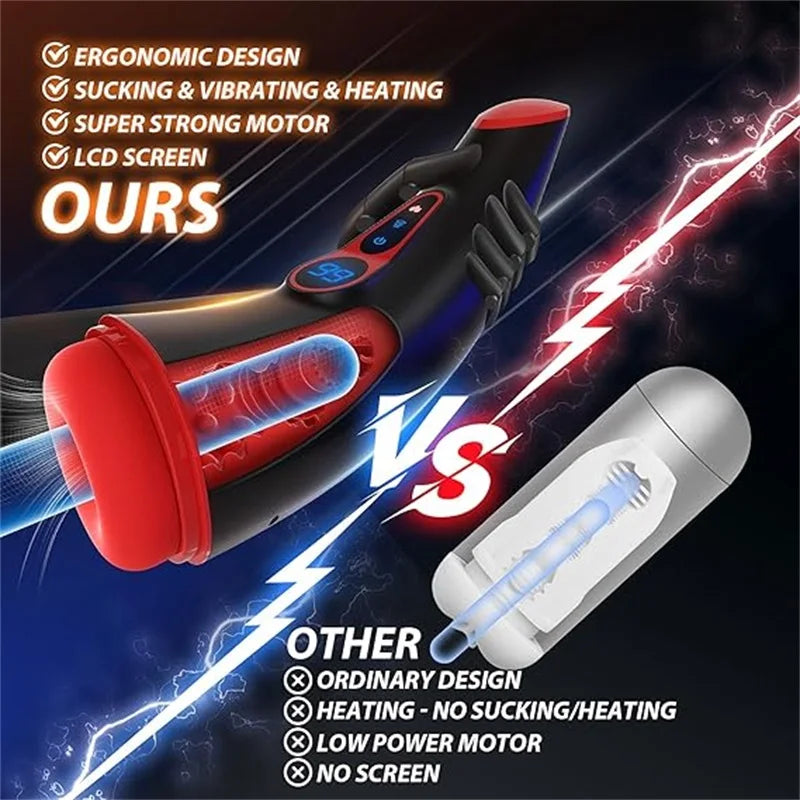 Masturbateur homme APP, jouet sexuel pour hommes, pompe à pénis vibrante et chauffante, masturbateurs masculins, outils de masturbation, produit pour adultes