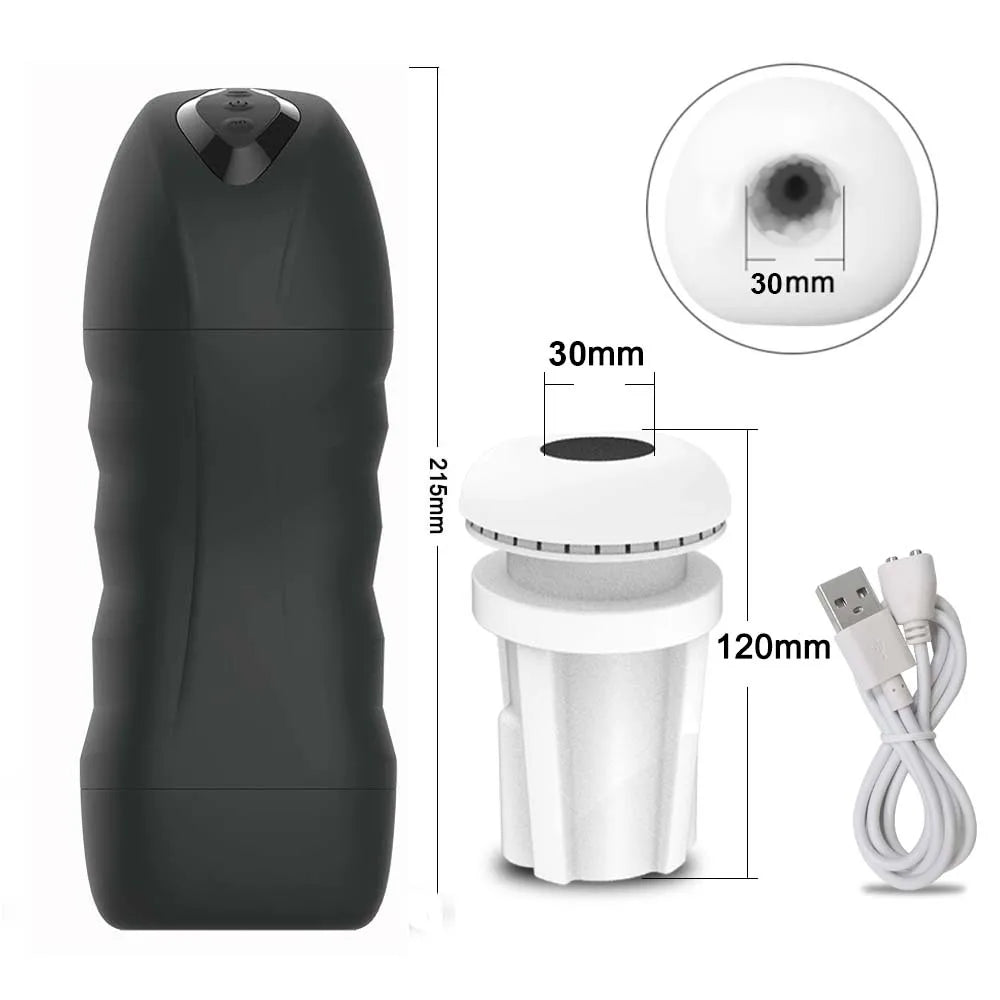 Masturbateur automatique pour homme, sensation gorge profonde, appareil vibrant pour fellation, tasse de masturbation, jouets sexuels, produits pour adultes, fournitures de masturbation
