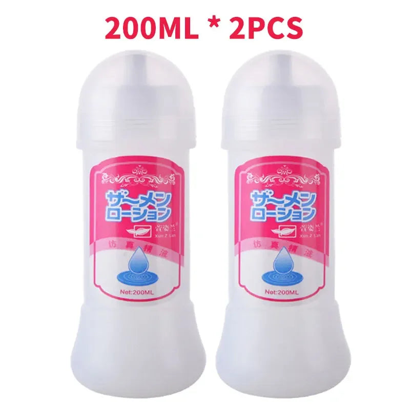 Lubrifiant pour sexe, crème super visqueuse, 500 ml, huile de massage sexuel à base d'eau, jouet de masturbation pour adultes, jeu de couple
