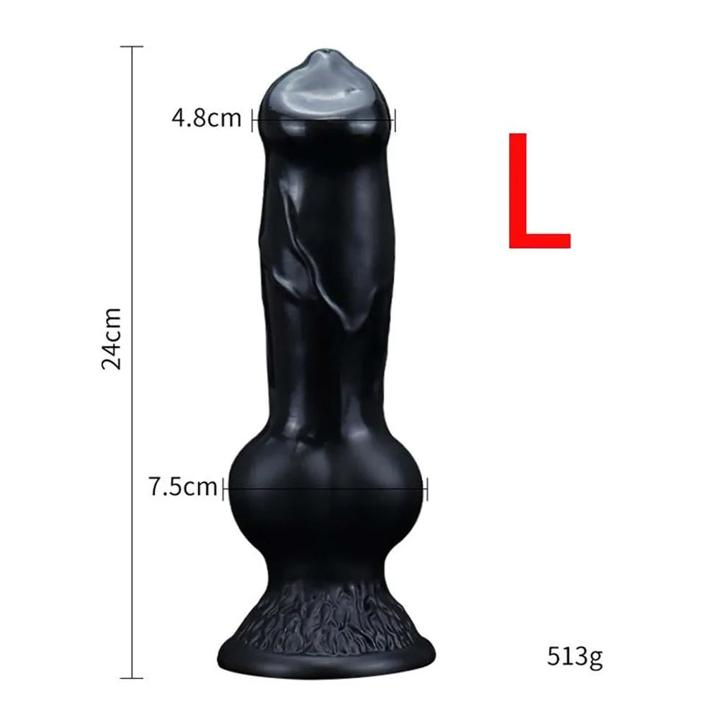 Godemichet montre géant, jouet sexuel réaliste, gros nœud, godemichet énorme, stimulateur vaginal, masseur du point G, suceur de pénis, masturbateur pour femme