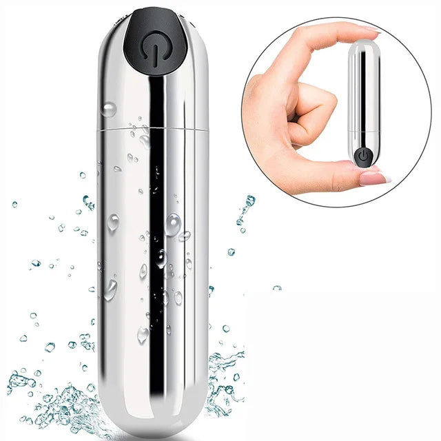 Sextoy -vMini vibromasseur Bullet à 10 vitesses, chargement USB, masseur vaginal et anal pour femme, jouets sexuels pour adultes, stimulateur de clitoris