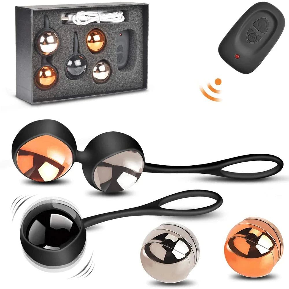 Boules de Kegel vibrantes, œuf vibrant, jouets sexuels pour femmes, télécommande, exercice vaginal serré, boules de Geisha Ben Wa, rétrécissement musculaire