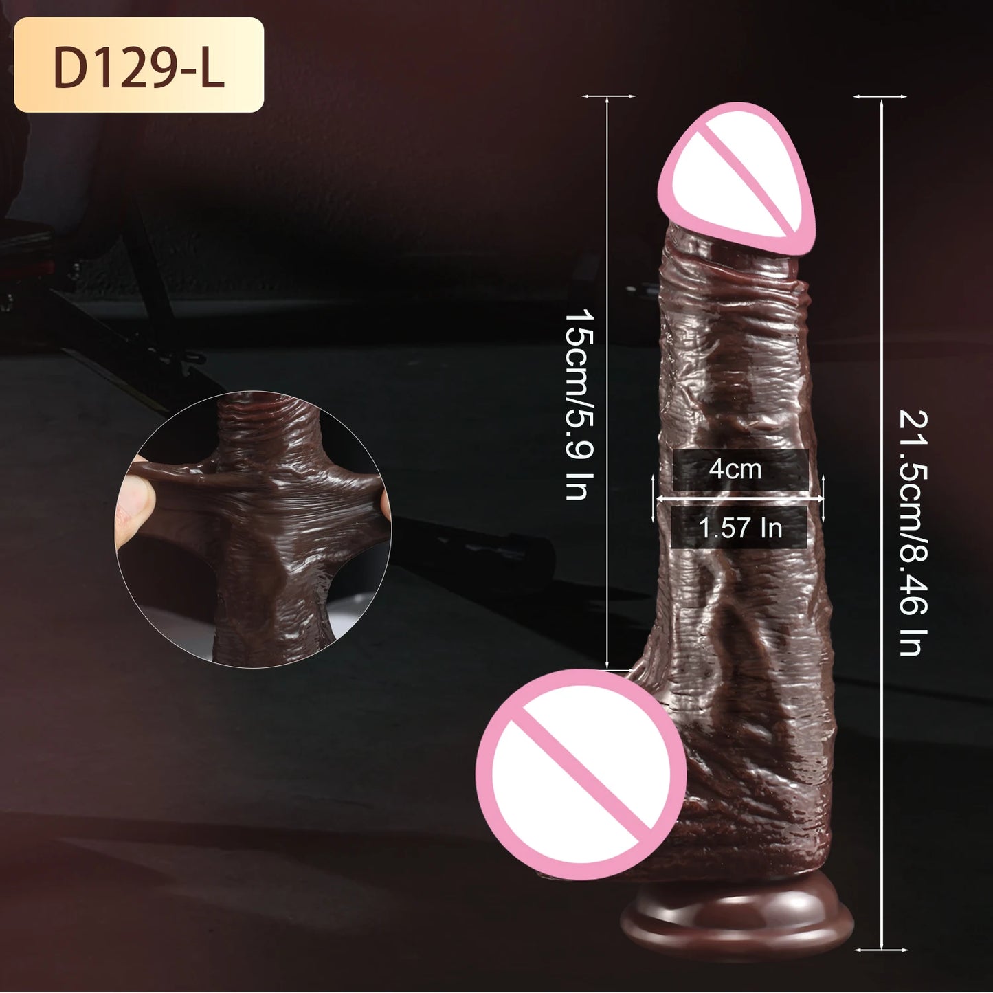 Sextoy - Gode réaliste pour femme, machine à sexe pour prépuce coulissant, masturbateur anal, gode ceinture, gros pénis, jouets sexuels pour adultes, 18 ans
