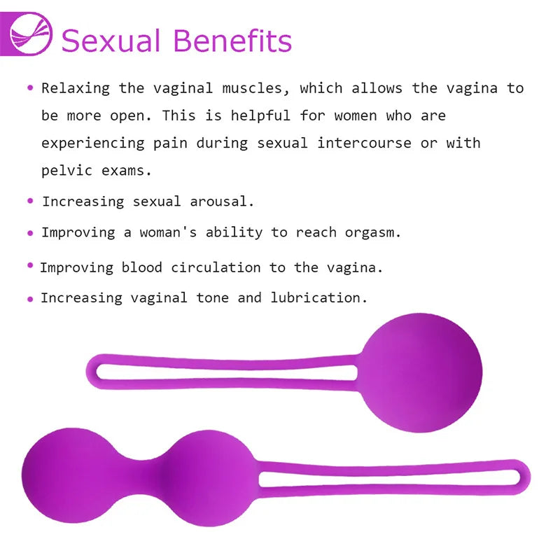 Boule de Kegel en silicone sûre, entraîneur des muscles du plancher pelvien, boule de Vénus, resserrement du périnée, jouets sexuels pour femmes, Geisha vaginale