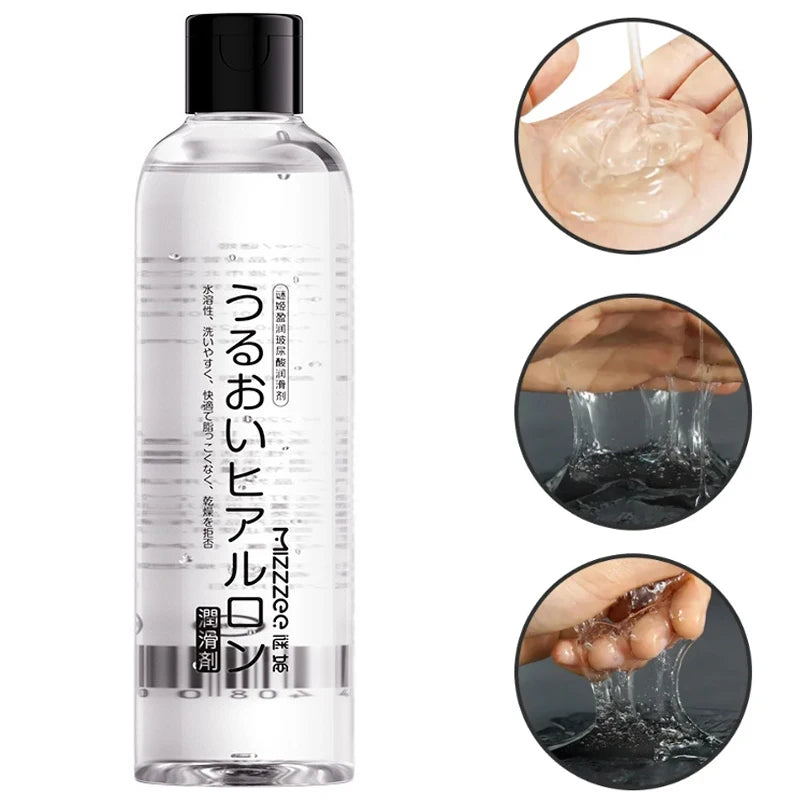lubrifiant -Lubrifiant anal à l'acide hyaluronique, 200 ml, hydrosoluble, pour jouets sexuels pour adultes