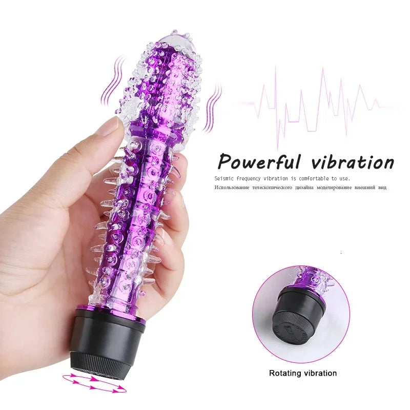 Sextoy - Vibromasseur multi-vitesses pour point G, vagin, clitoris, plug anal, produits érotiques, jouet sexuel pour femmes et hommes, produits pour adultes, gode féminin, jouet sexuel