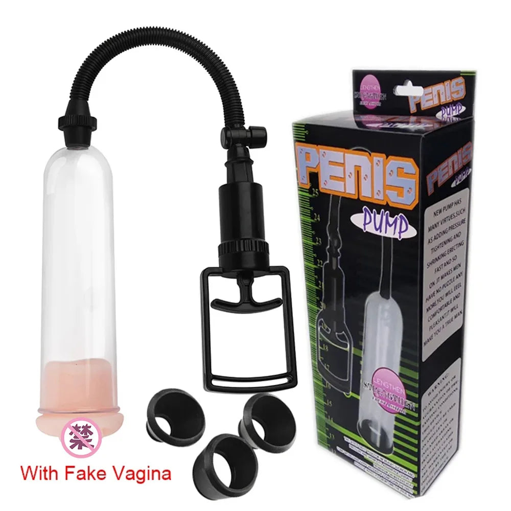 BDSM - Machine sexuelle pour hommes, tasse de masturbation, agrandisseur de pénis manuel, équipement de masturbation, machine, jouets sexuels, simulation de vagin, produit pour adultes