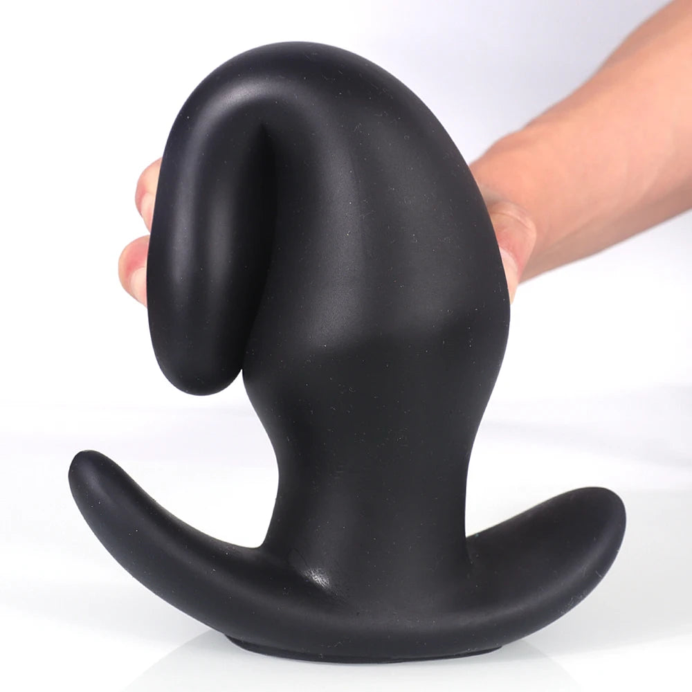 Plug anal souple anti-chute portable, massage de la prostate, silicone liquide, énorme plug anal, entraînement anal, confortable à porter