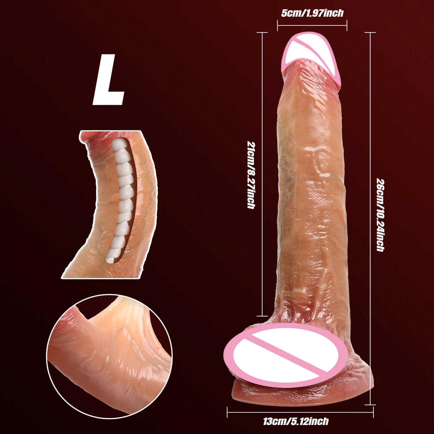 Sextoy - Gode réaliste pour femme, machine à sexe pour prépuce coulissant, masturbateur anal, gode ceinture, gros pénis, jouets sexuels pour adultes, 18 ans