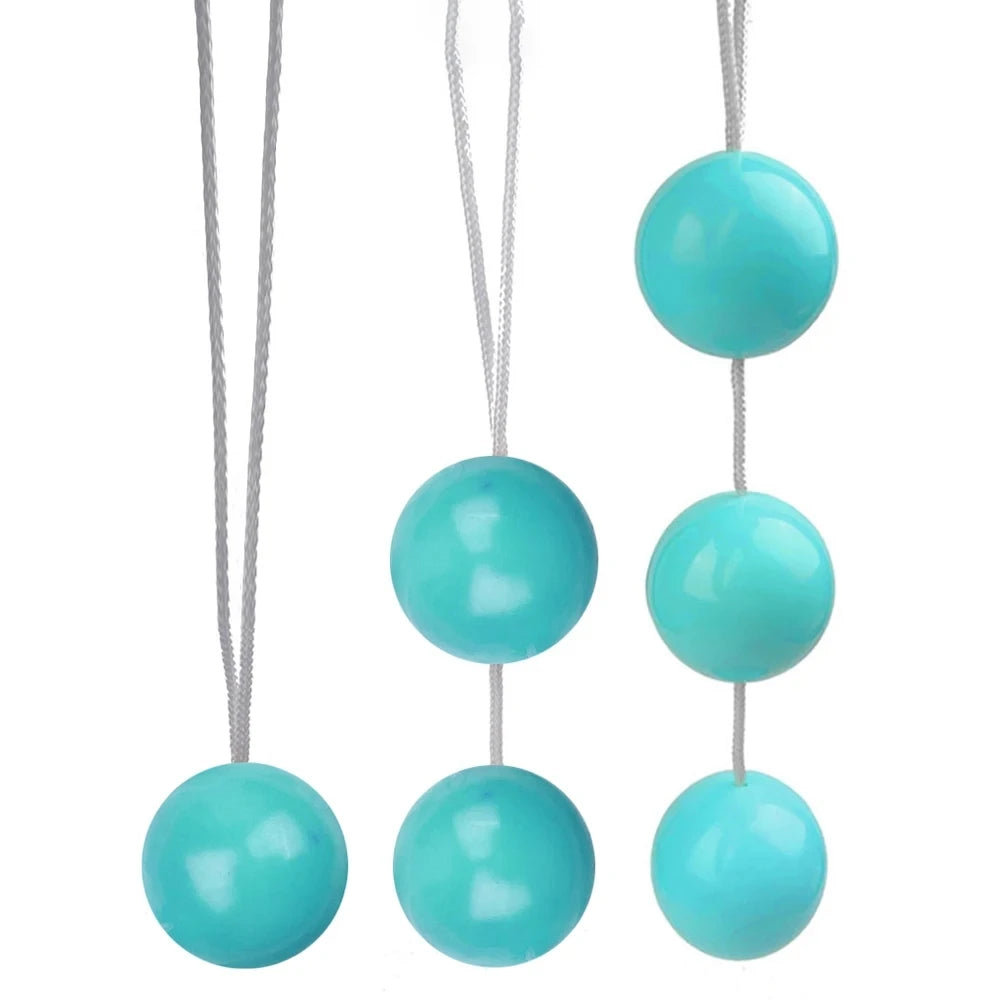Boules intelligentes colorées, boules chinoises de Kegel, boules Ben Wa, machine d'exercice pour resserrer le vagin, jouet sexuel pour femmes, boules vaginales de Geisha