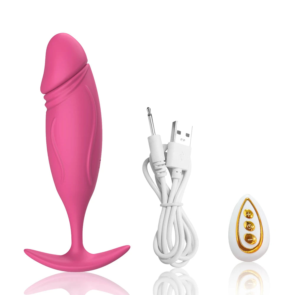 Plug anal vibrant pour homme et femme, masseur de prostate, télécommande, jouets sexuels pour adultes, pour hommes et femmes