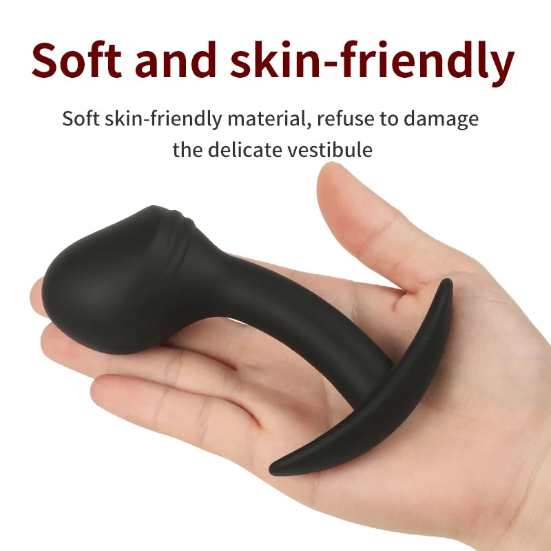 Plug anal en silicone 100 % sûr, plug anal unisexe sexy, 3 tailles différentes, masseur de prostate, jouets sexuels pour adultes, pour hommes et femmes