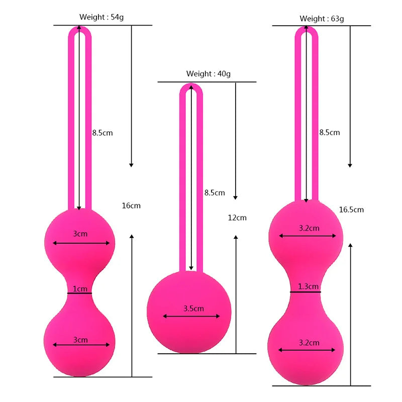 Boule de Kegel en silicone sûre, entraîneur des muscles du plancher pelvien, boule de Vénus, resserrement du périnée, jouets sexuels pour femmes, Geisha vaginale