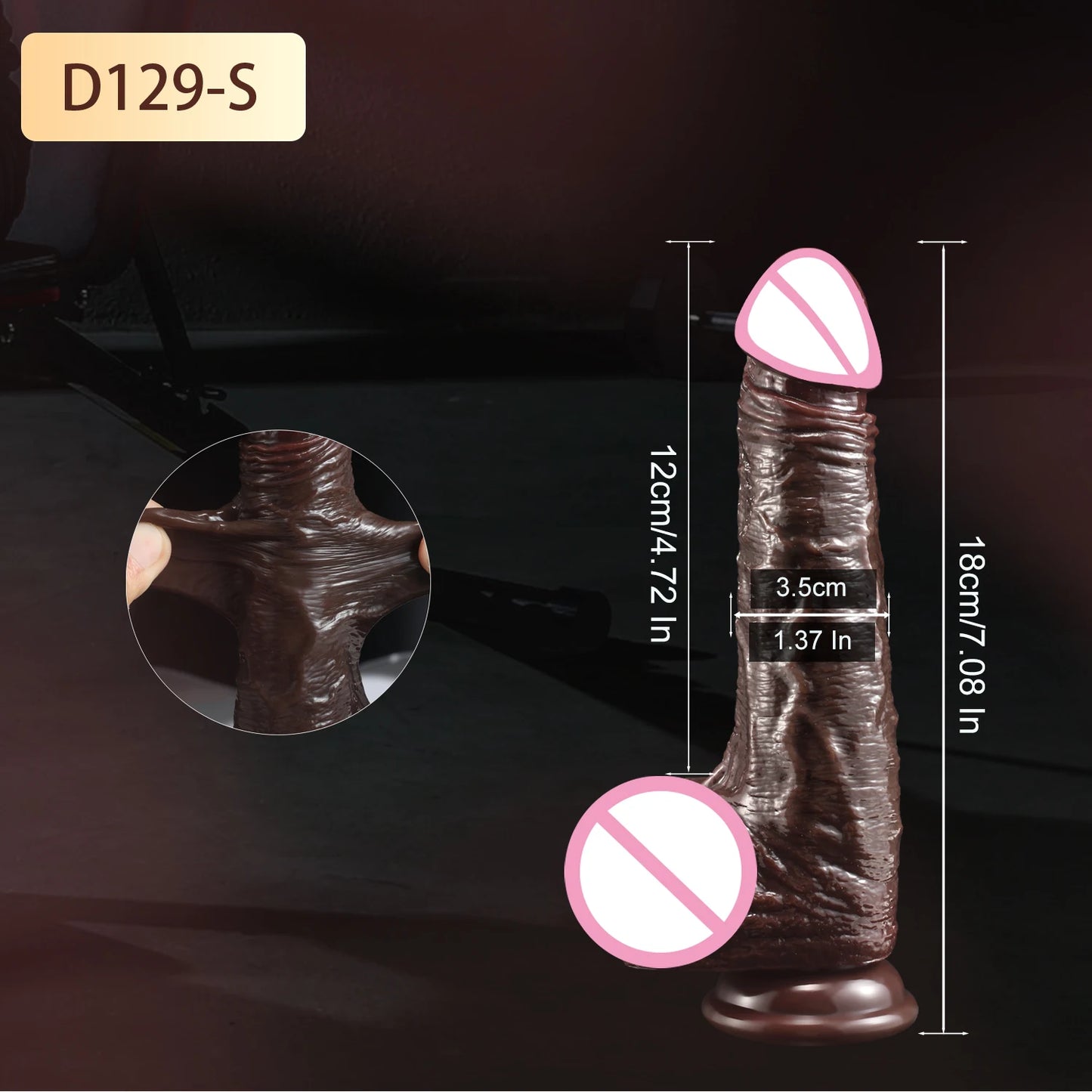 Sextoy - Gode réaliste pour femme, machine à sexe pour prépuce coulissant, masturbateur anal, gode ceinture, gros pénis, jouets sexuels pour adultes, 18 ans