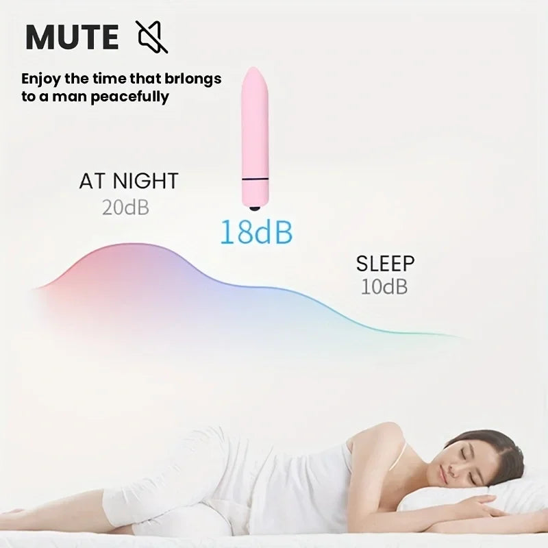 Vibromasseur mini Bullet, massage vaginal, gode, jouets sexuels pour femmes, stimulateur de clitoris vibrant pour point G, masturbateur féminin