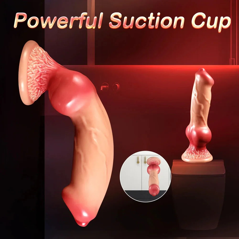 Godemichet montre géant, jouet sexuel réaliste, gros nœud, godemichet énorme, stimulateur vaginal, masseur du point G, suceur de pénis, masturbateur pour femme