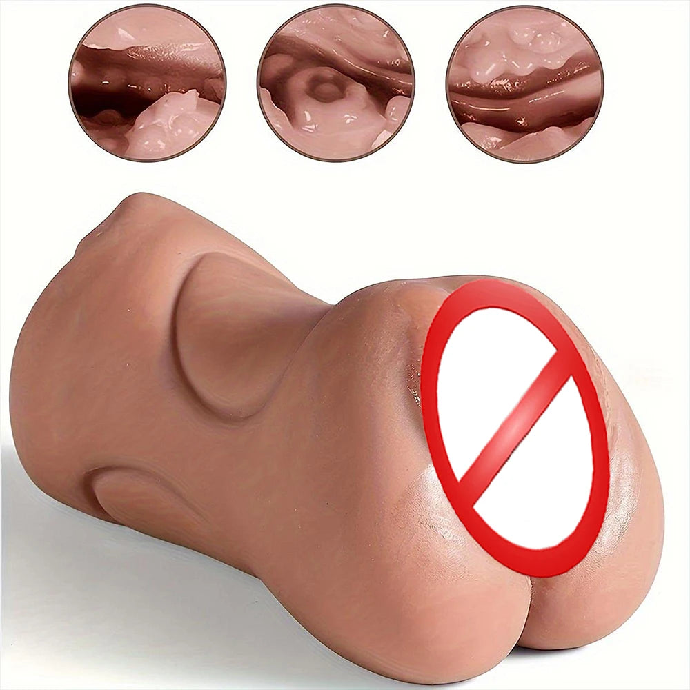 Masturbateur homme 3 en 1, vagin artificiel, réaliste, vaginal, oral, anal, silicone, jouets sexuels pour hommes