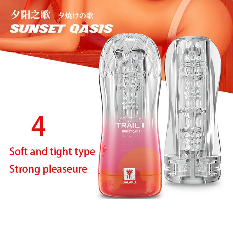 Masturbateur homme, chatte souple, jouet sexuel, vagin transparent, exercice d'endurance pour adultes, produits sexuels, tasse de poche sous vide pour hommes