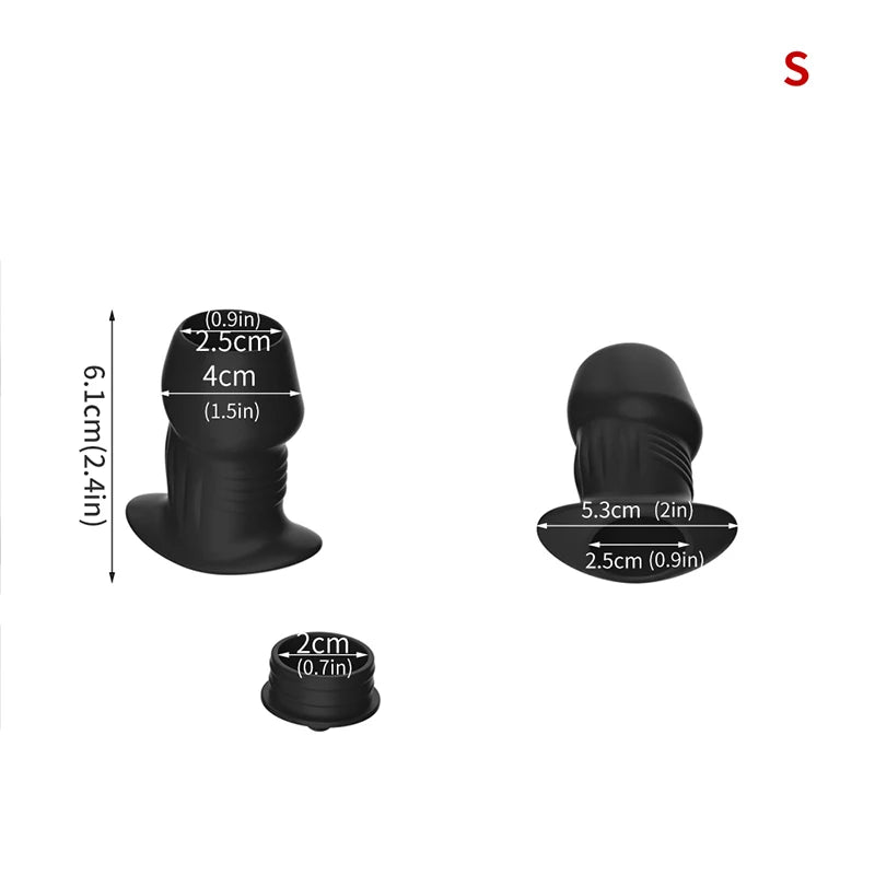 Plug anal creux, godemichet anal, dilatateur anal, lavement, masseur de prostate, jouets sexuels pour femmes et hommes, produits pour adultes gays