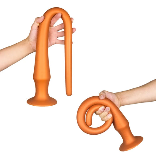 Plug anal en silicone, sextoys longs, gode anal, dilatateur anal souple, jouets sexuels érotiques pour adultes, pour femmes et hommes, masseur de prostate gay