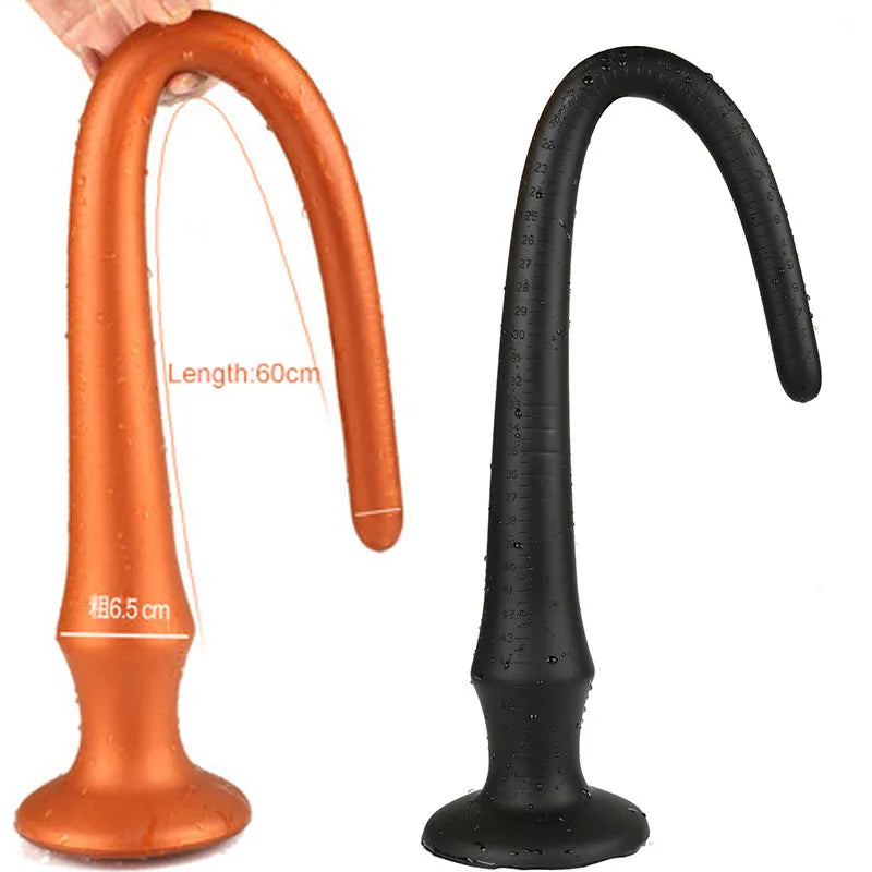 Plug anal en silicone, sextoys longs, gode anal, dilatateur anal souple, jouets sexuels érotiques pour adultes, pour femmes et hommes, masseur de prostate gay