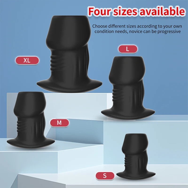 Plug anal creux, godemichet anal, dilatateur anal, lavement, masseur de prostate, jouets sexuels pour femmes et hommes, produits pour adultes gays