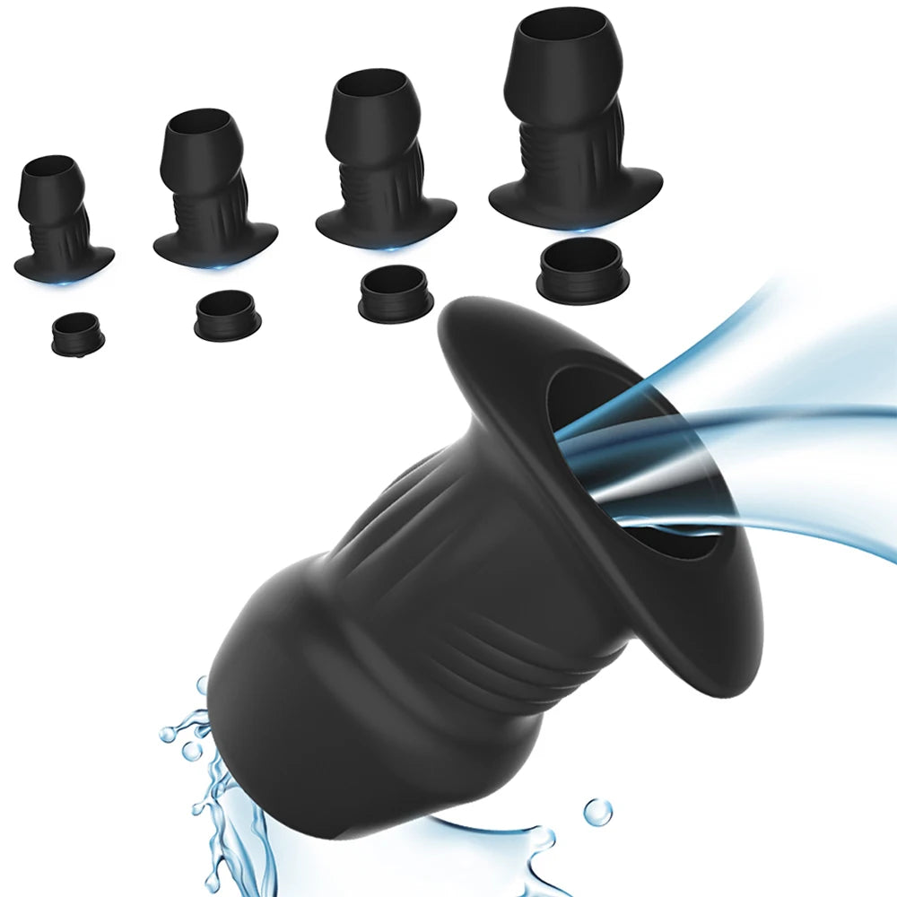 Plug anal creux, godemichet anal, dilatateur anal, lavement, masseur de prostate, jouets sexuels pour femmes et hommes, produits pour adultes gays