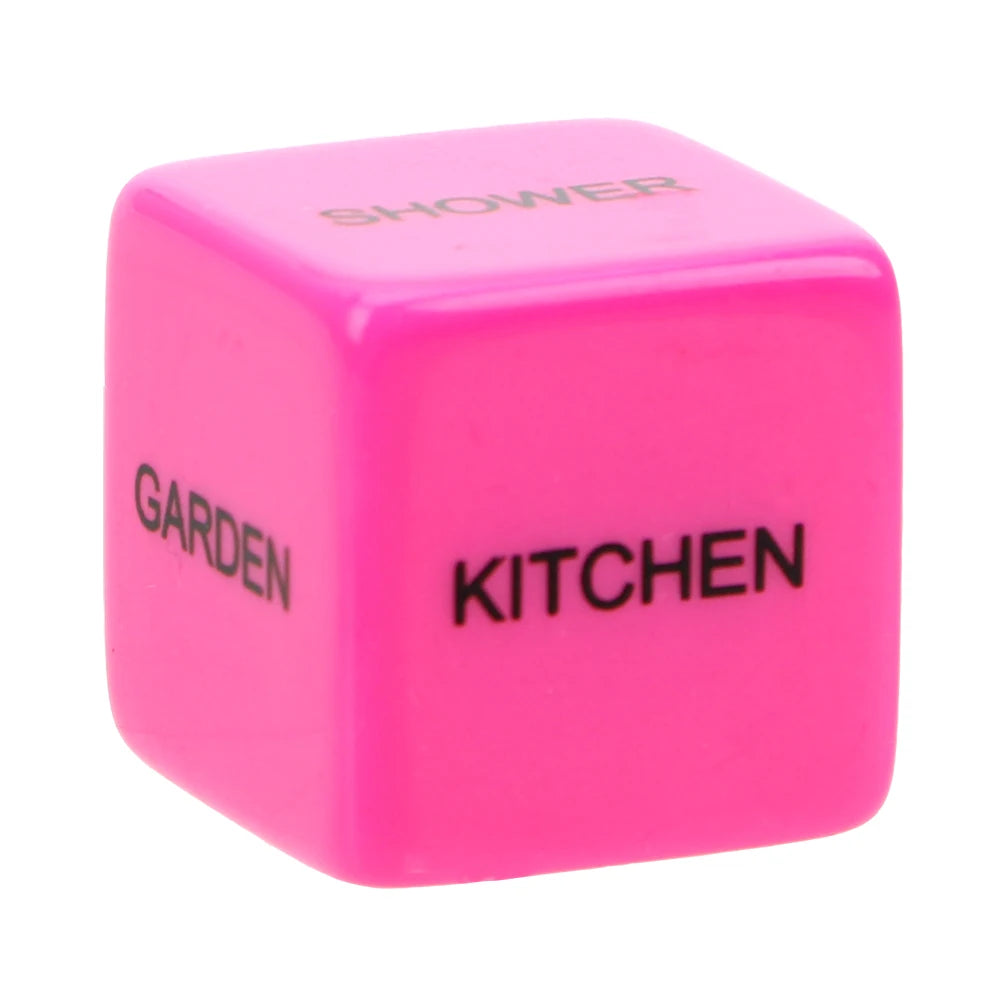 Jeu de hasard Amusement Adulte Érotique Amour Sexe Dés Posture Jeux pour adultes Jouets sexuels pour couple Jouets érotiques 12 côtés 5 pièces