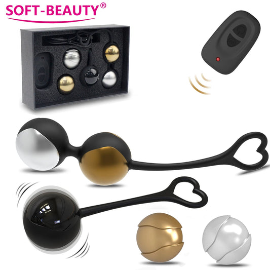 Boules de Kegel vibrantes, œuf vibrant, jouets sexuels pour femmes, télécommande, exercice vaginal serré, boules de Geisha Ben Wa, rétrécissement musculaire