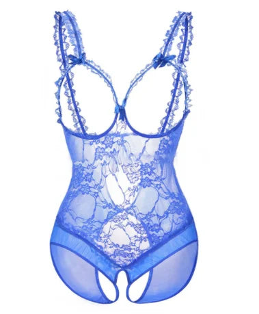 Lingerie sexy - lingerie pour femmes, soutien-gorge ouvert, entrejambe sans body, sous-vêtements sexuels, robe babydoll, dentelle chaude, costume de lingerie sexy