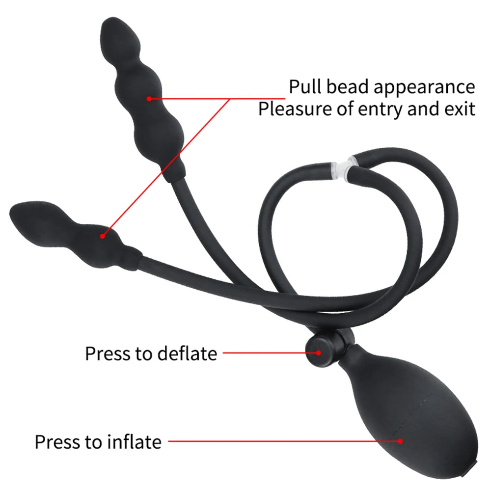 Gode gonflable BDSM, plug anal, jouets sexuels pour adultes, femmes, hommes, couples, outil, dilatateur anal, extenseur, machine d'arrière-cour, boutique érotique.