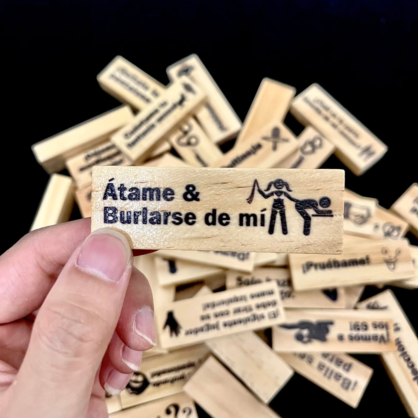 Jeux de société 48 pièces, jouets sexy pour couples, équipement sexy, tour de la passion, soirée en amoureux, jeu de fête pour adultes, produit SM espagnol