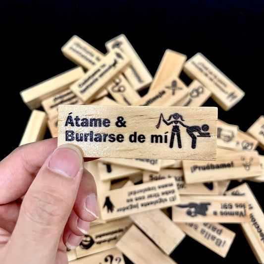 Jeux de société 48 pièces, jouets sexy pour couples, équipement sexy, tour de la passion, soirée en amoureux, jeu de fête pour adultes, produit SM espagnol