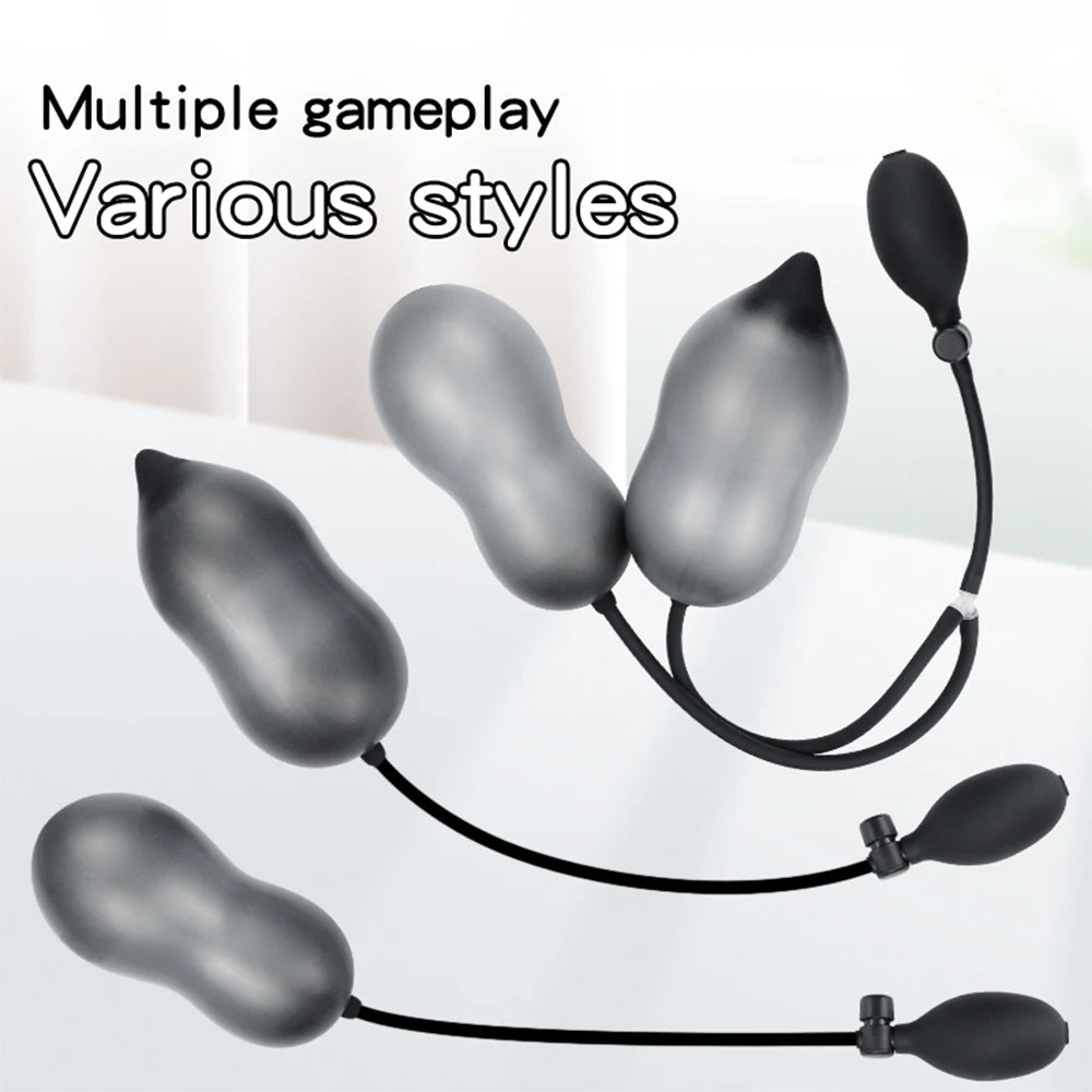Gode gonflable BDSM, plug anal, jouets sexuels pour adultes, femmes, hommes, couples, outil, dilatateur anal, extenseur, machine d'arrière-cour, boutique érotique.