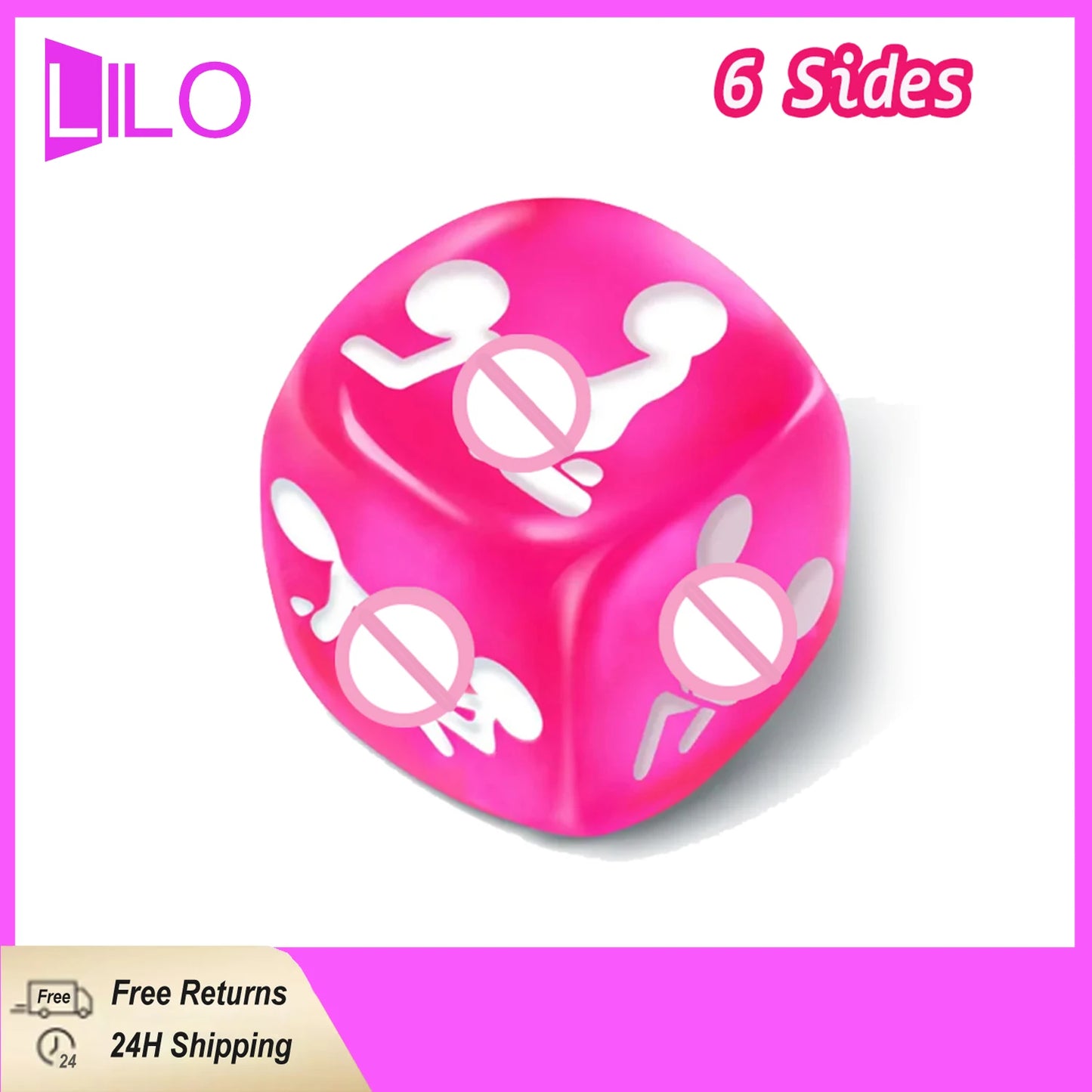 Dés sexy, différentes poses, jeux de dés, produits sexuels, bondage érotique, jeux pour adultes, accessoires BDSM, jouets lumineux 2/1 pièces