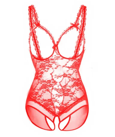 Lingerie sexy - lingerie pour femmes, soutien-gorge ouvert, entrejambe sans body, sous-vêtements sexuels, robe babydoll, dentelle chaude, costume de lingerie sexy
