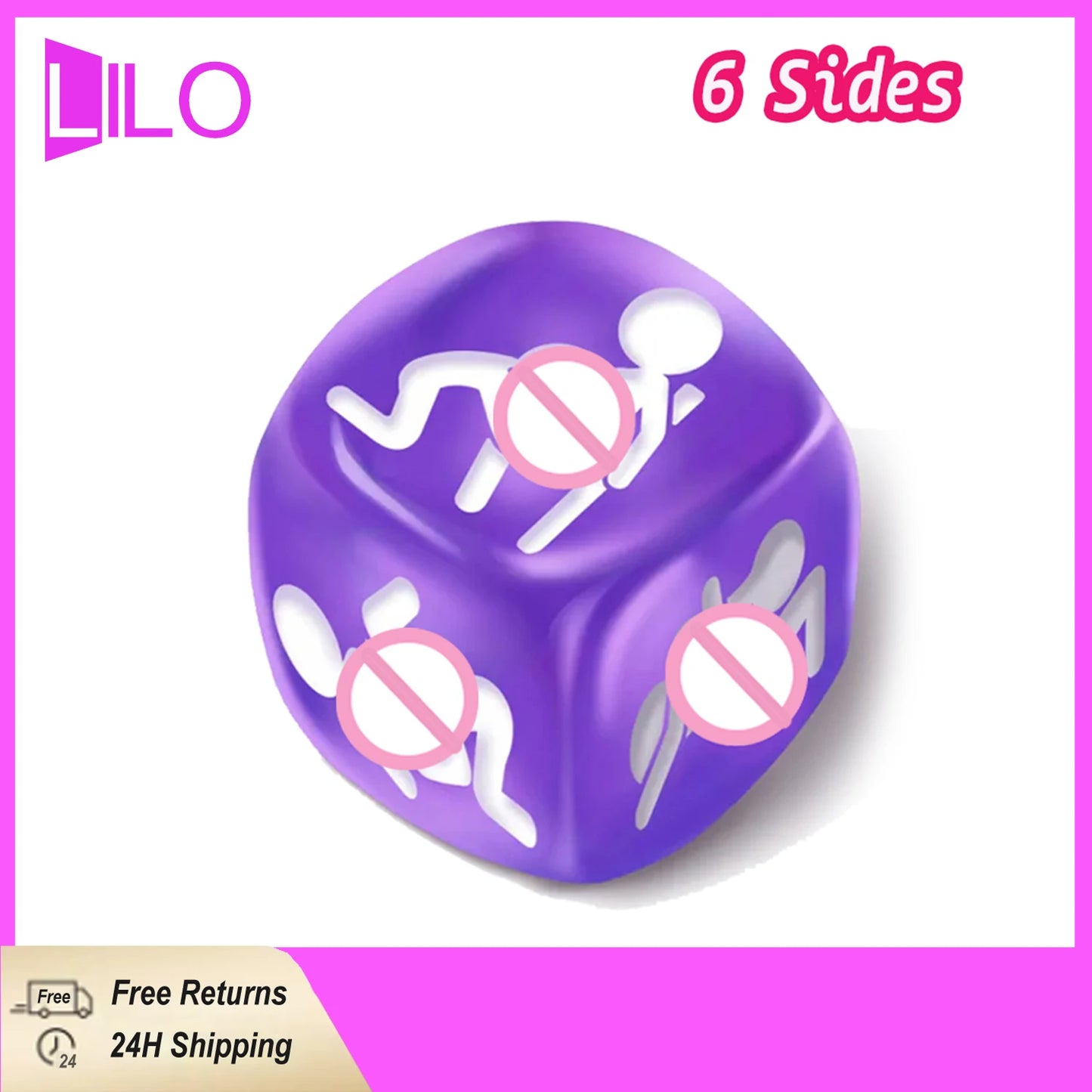 Dés sexy, différentes poses, jeux de dés, produits sexuels, bondage érotique, jeux pour adultes, accessoires BDSM, jouets lumineux 2/1 pièces