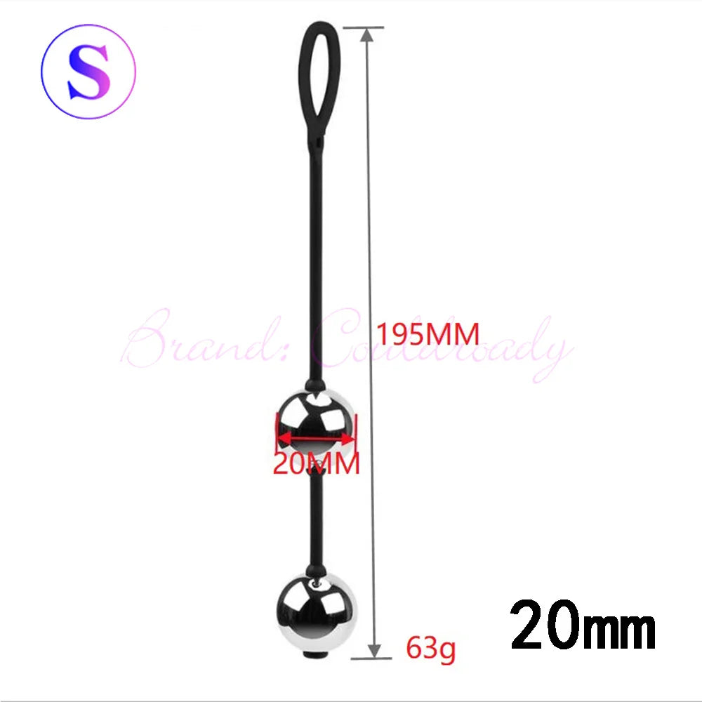 Boules vaginales lestées érotiques, exercice de Kegel Geisha, boules Ben Wa en métal, perles anales, plug, jouets sexuels pour adultes pour femmes